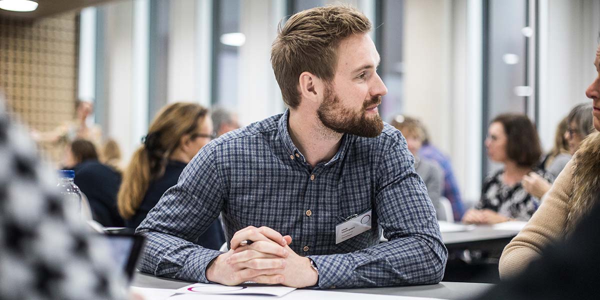 deltagere til workshop på konferencen