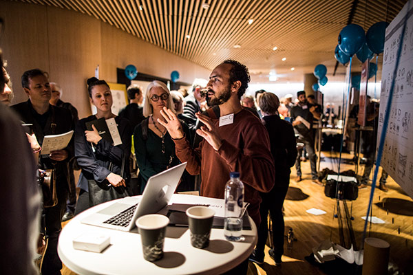 Innovationsbazar til konferencen