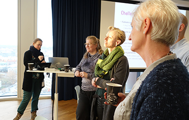 NSU deltagerne diskuterer
