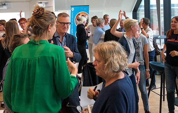 NSU deltagerne i fuld gang med workshop