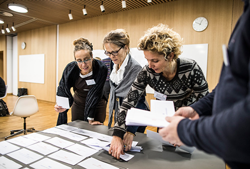 Konference workshop om sundhedsdata. Foto: Jesper Rais