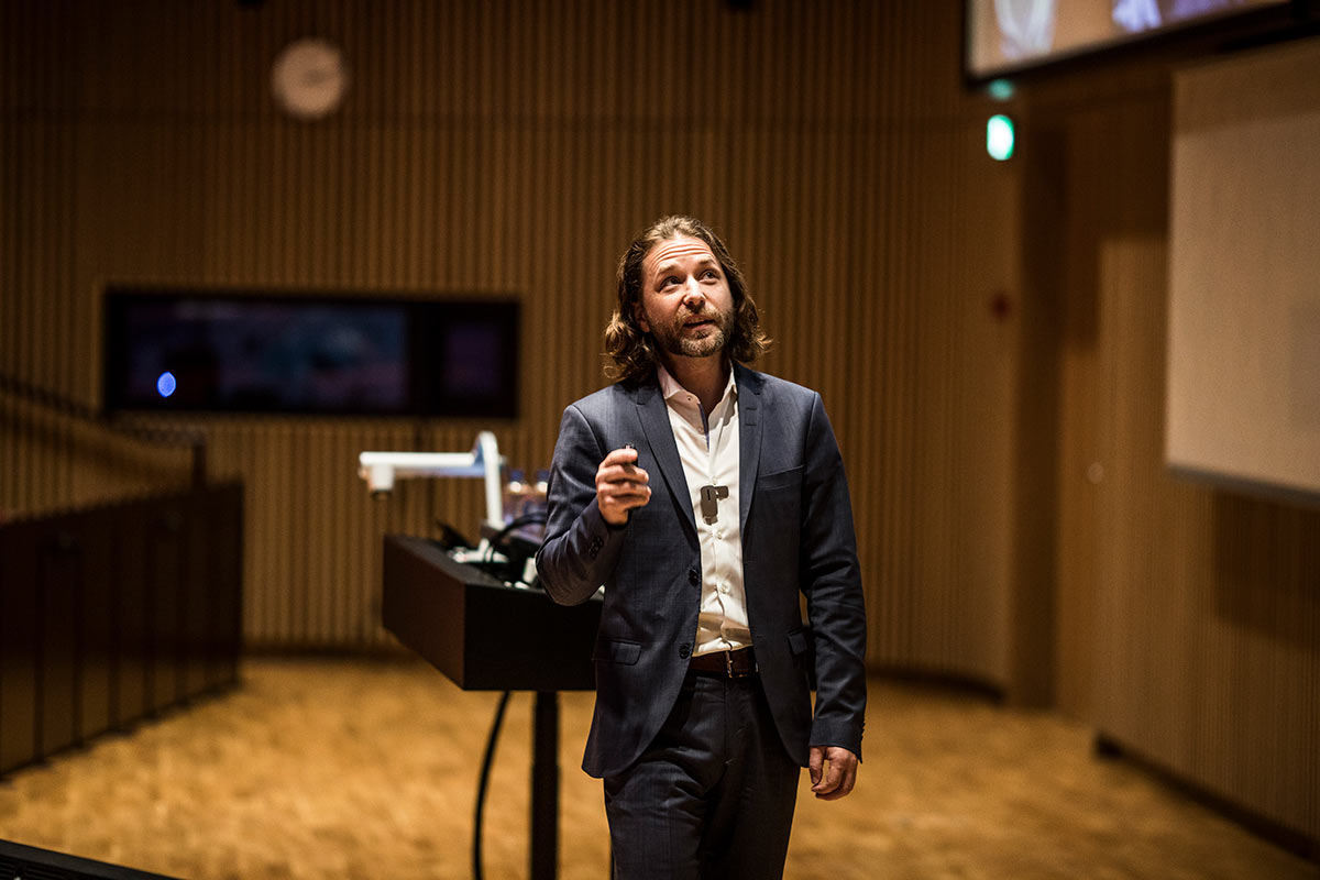 Keynote med Jack Kreindler. Foto: Jesper Rais