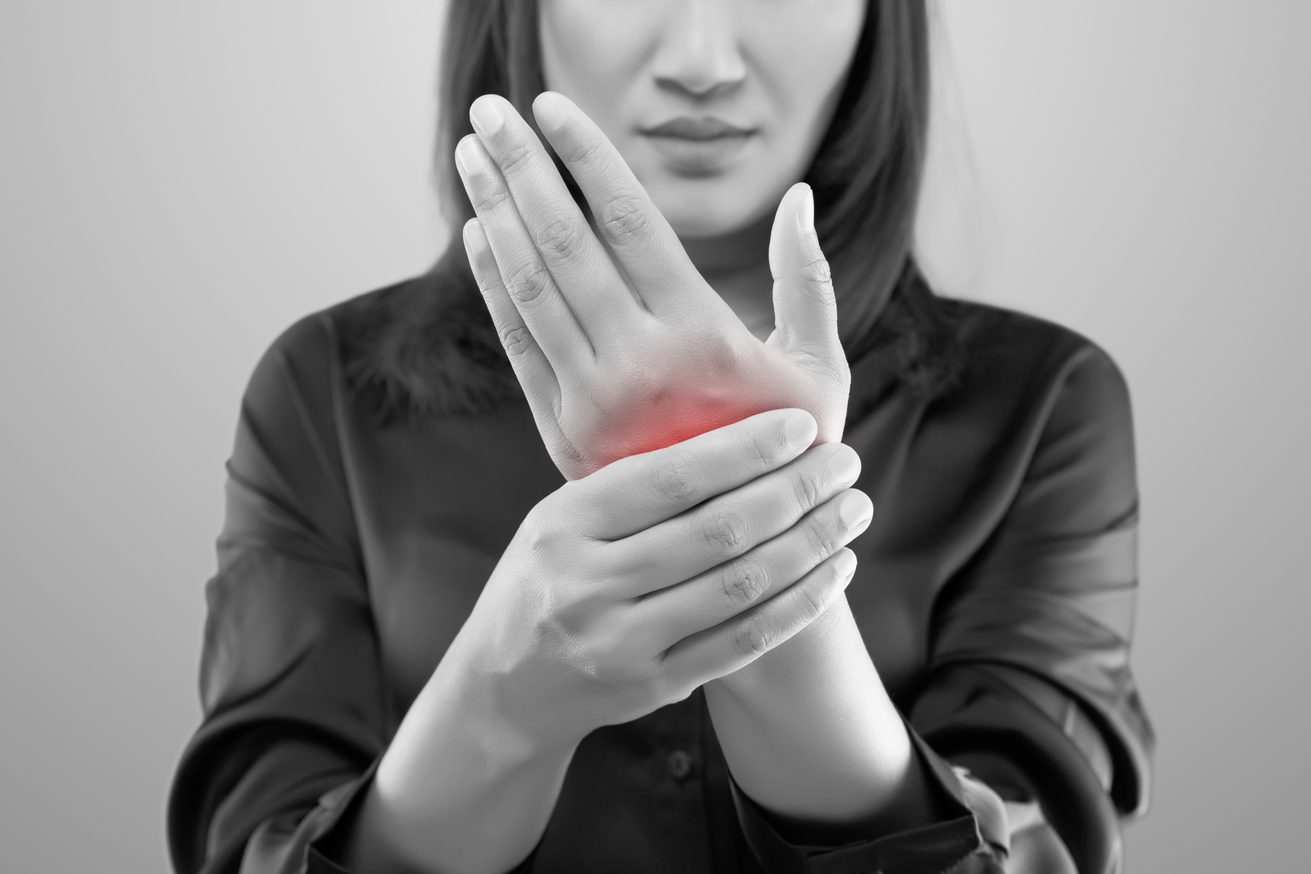 Acute pain in a women wrist